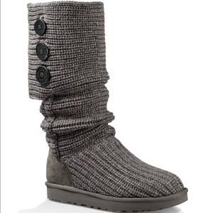 Knit Ugg Boots size 8